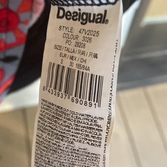 Red and Black Desigual Dress - Picture 6 of 7